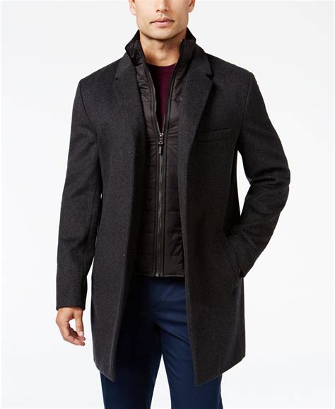 michael kors jacket boys|Michael Kors men's overcoat.